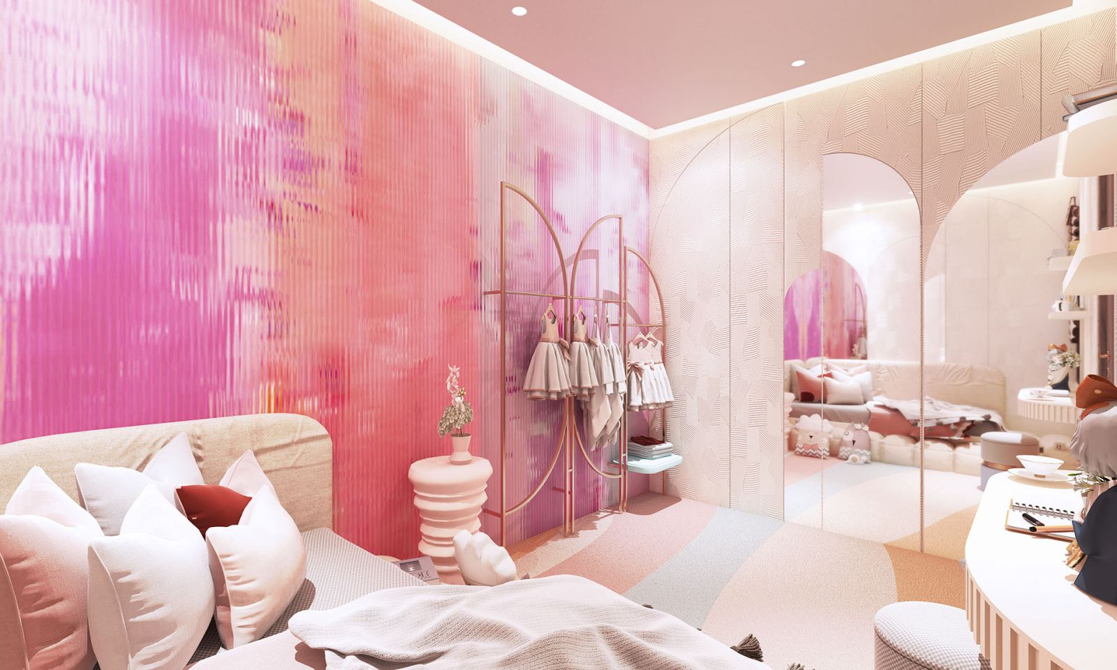 nhà mẫu 02 phòng ngủ picity sky park