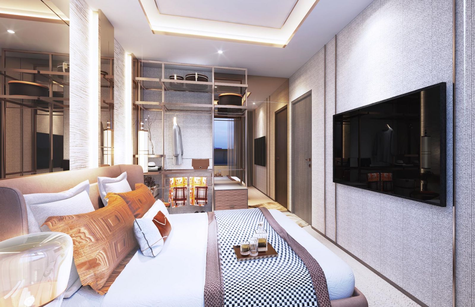 nhà mẫu 02 phòng ngủ picity sky park