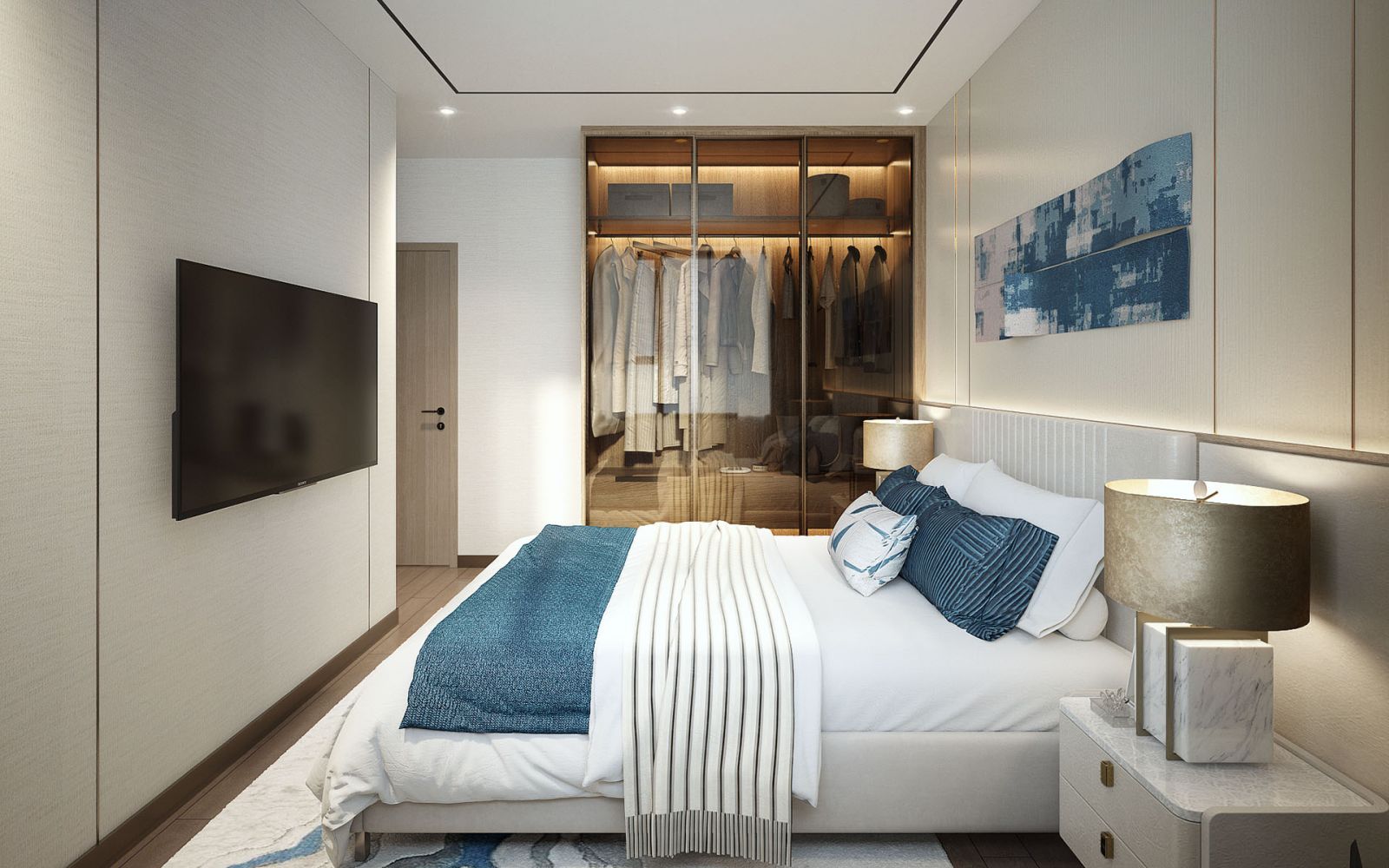 nhà mẫu 02 phòng ngủ 02 wc picity sky park